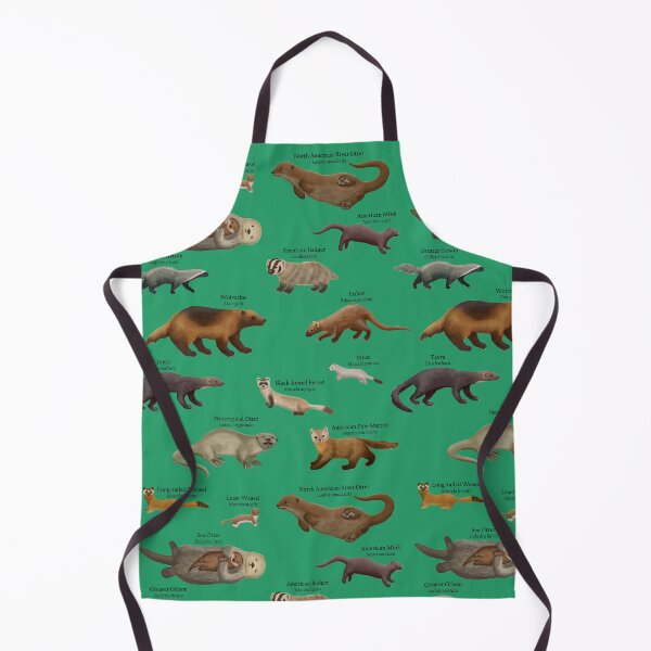 Artikelvorschau, Mustelids of North America Design (Wiesel, Otter, Vielfraß, Marder und mehr) entworfen und verkauft von ELMayer.