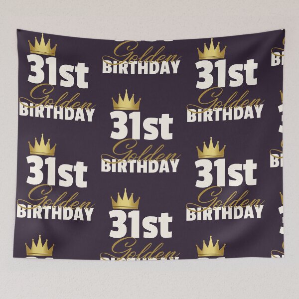 Item preview, 31st Golden Birthday Year Age Crown product designed and sold by doodabobs.