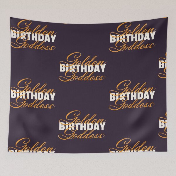 Item preview, Golden Birthday Goddess Celebration Party product designed and sold by doodabobs.
