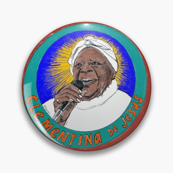 Item preview, Emblema de Clementina de Jesus designed and sold by djsereia.