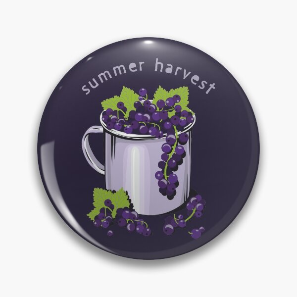 Item preview, Mug with fresh black currant berries. Summer harvest designed and sold by lents.