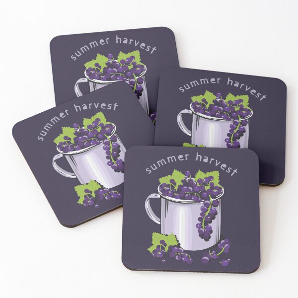 Item preview, Mug with fresh black currant berries. Summer harvest designed and sold by lents.