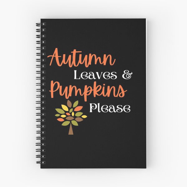 Item preview, Autumn Leaves & Pumpkins Please designed and sold by BrighterVibes.