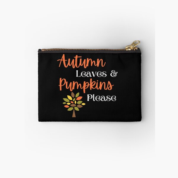 Item preview, Autumn Leaves & Pumpkins Please designed and sold by BrighterVibes.