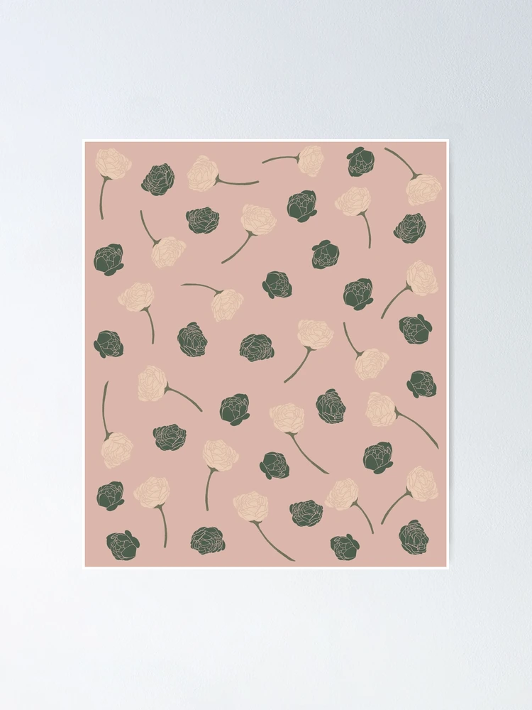 Thumbnail 1 of 3, Poster, Flower Pattern designed and sold by leonardcreative.