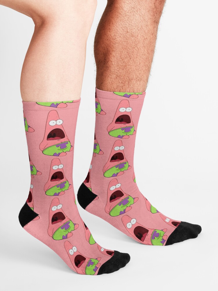 Alternate view of Surprised Patrick Socks