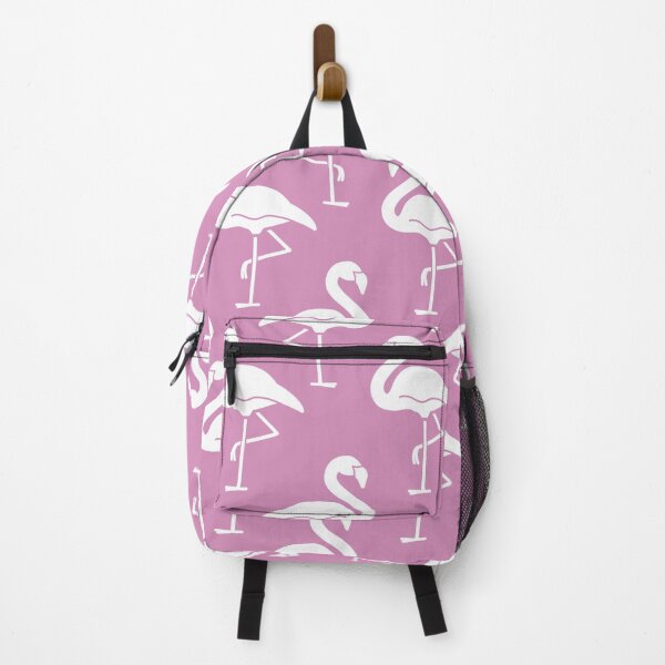 Item preview, Pink and White Tropical Flamingo Print designed and sold by Sarah Lopez.
