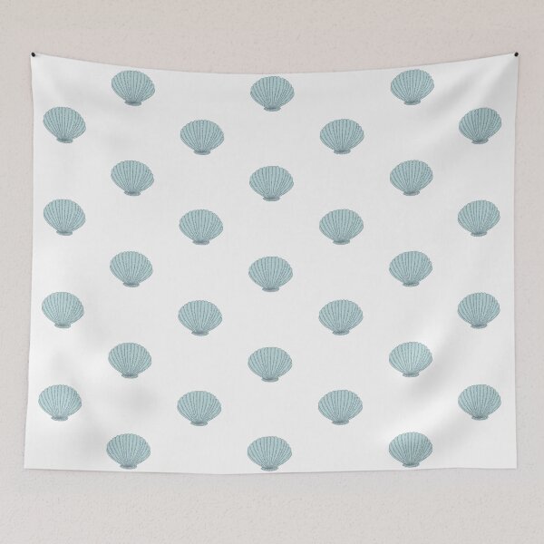 Item preview, Aqua Seashell  designed and sold by LBTOMA.