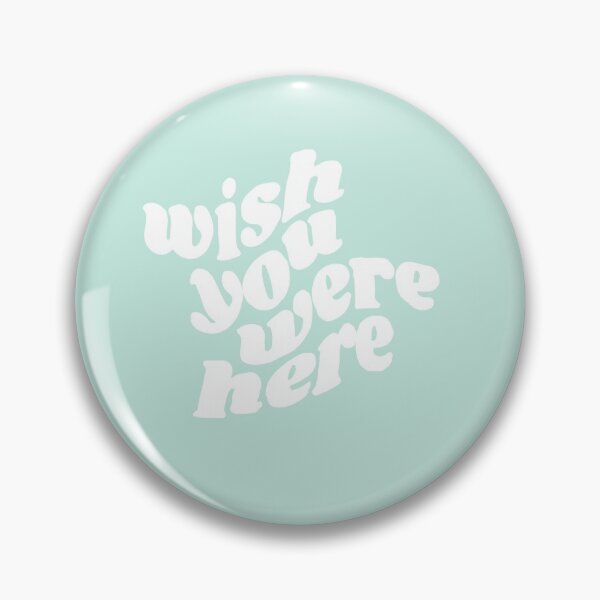 Item preview, wish you were here square designed and sold by Kelsey Yin.