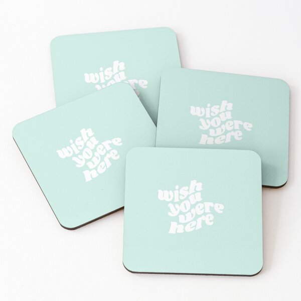 Item preview, wish you were here square designed and sold by Kelsey Yin.