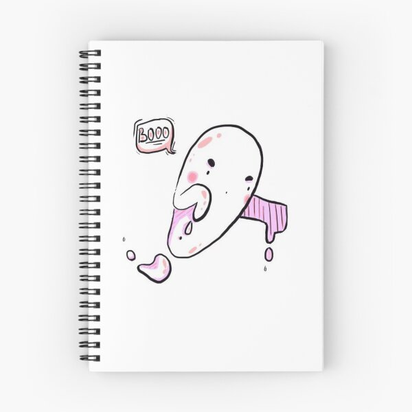 Item preview, pink booing ghost designed and sold by Bug Lowe.