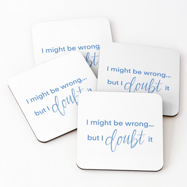 Item preview, I Might Be Wrong...But I Doubt It designed and sold by artsyANTcreatns.