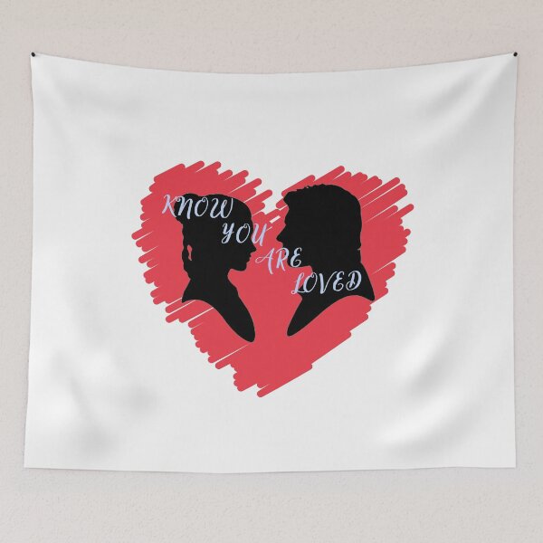 Item preview, HAN AND LEIA KNOW YOU ARE LOVED designed and sold by D-artSide.