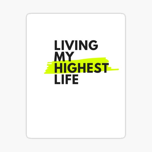 How U Livin? by CannaDoula Sticker