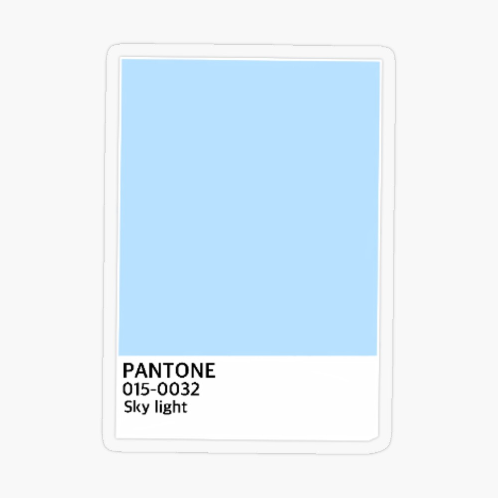 Pantone Blue Stickers for Sale