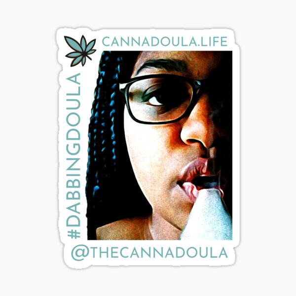 #DabbingDoula by GoldxGore (Exclusive) Sticker