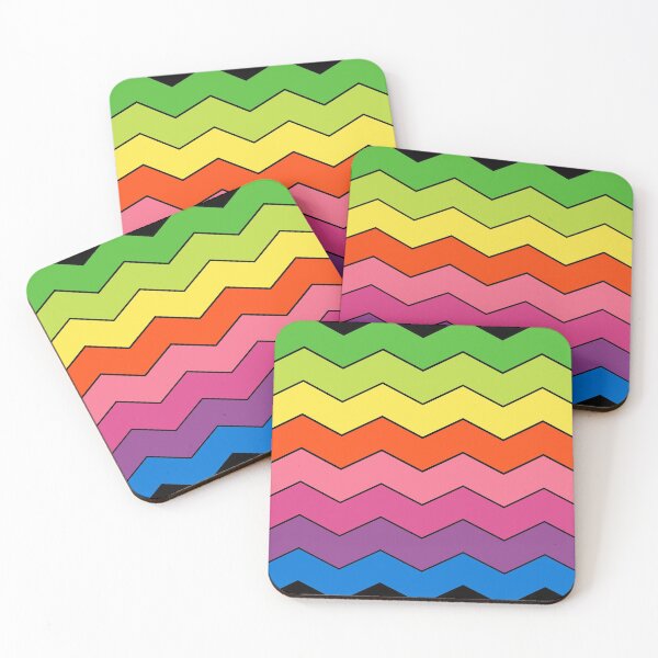 Item preview, Colorful Geometric Waves designed and sold by Design-Focus.