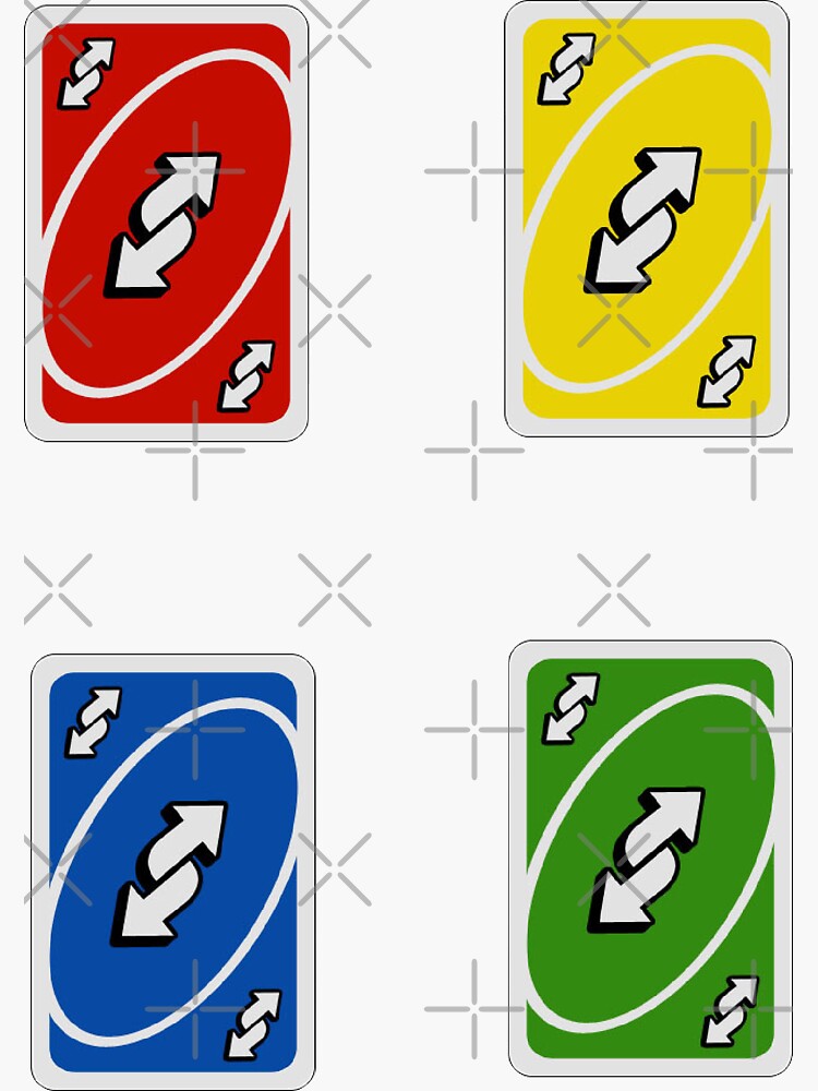 Uno Reverse Meme Stickers for Sale