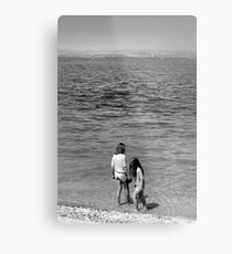Girls at Sea Metal Print