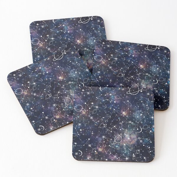 Item preview, Galaxy Pattern Space Star Universe Vector Zodiac Background Constellation designed and sold by Spaceshipsells.