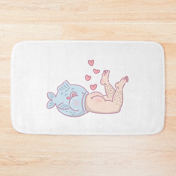Item preview, Fish Butt (Hairy Legs) designed and sold by Hamburgirl Art.