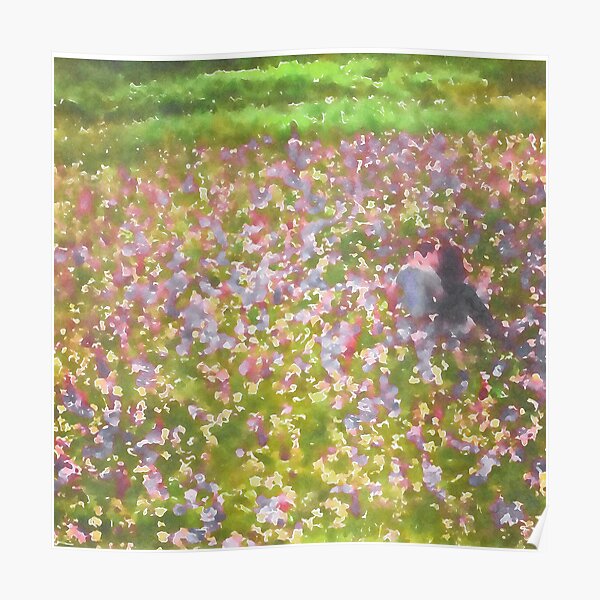 The Meadow Watercolor Poster