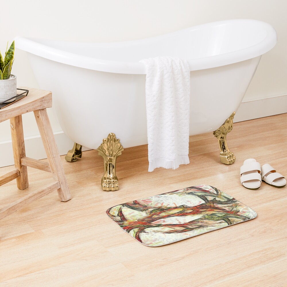 Item preview, Bath Mat designed and sold by valhil.