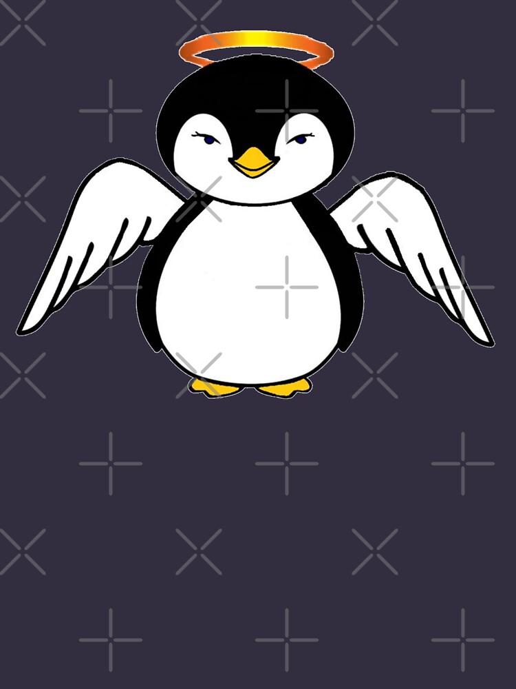 &ldquo;Angel Penguin Design&rdquo; T-shirt by happyquirkymuse | Redbubble