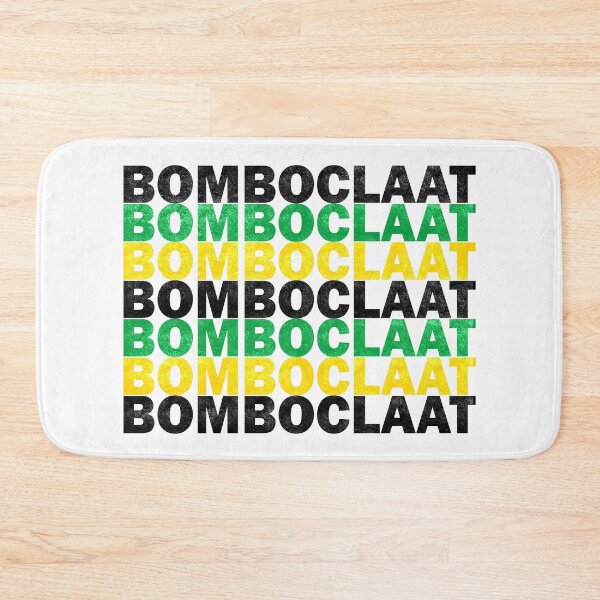Item preview, Bomboclaat Repeated Jamaican Flag Colors designed and sold by Obiscidan.