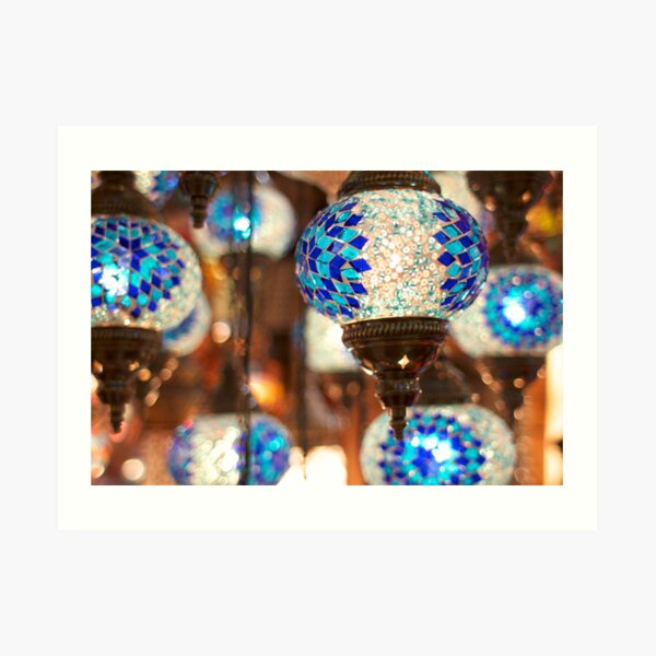 Arabic Lanterns in Istanbul Art Print