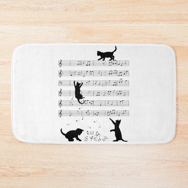 Item preview, Cats Music notes designed and sold by CareShare Design.