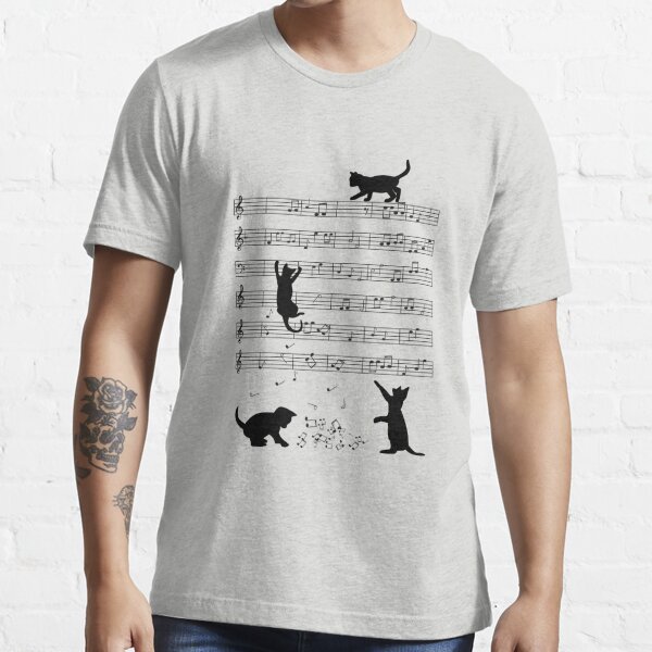 Cat sale music shirt