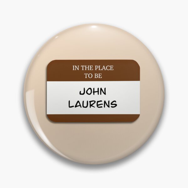 Item preview, John Laurens  Hamilton Name Tag Fan Art designed and sold by tayelectronica.