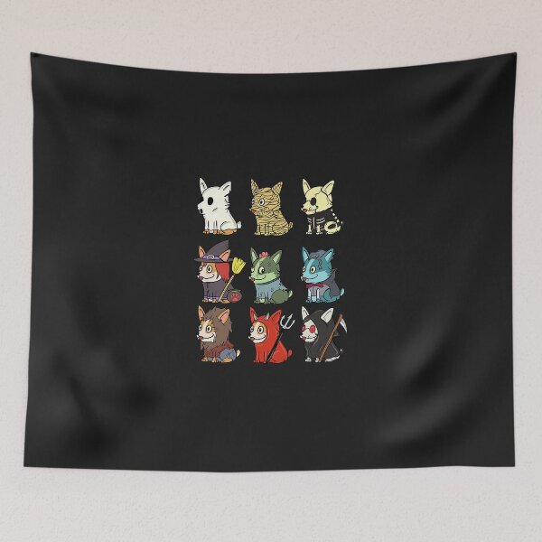 Item preview, Corgi Scary Dog Halloween designed and sold by MyintThan09.