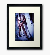 urban women Framed Print