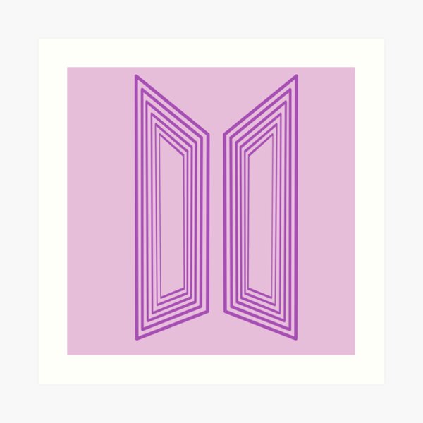 Logotipo de BTS inspirado en la dinamita Lámina artística