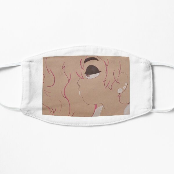 The Mystery Girl Flat Mask