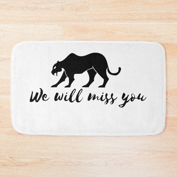 Item preview, Black panther we will miss you designed and sold by Raseelvm.