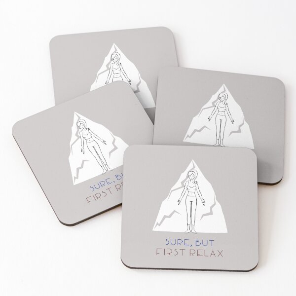 Item preview, Relaxation And Stress Free - Sure, But First Relax designed and sold by ricweb.