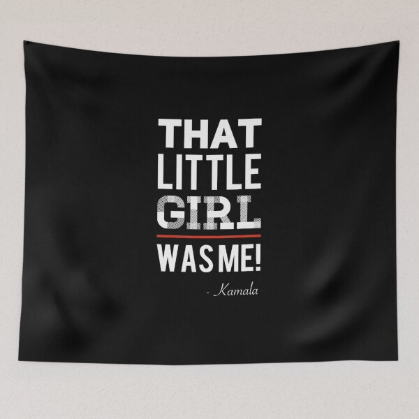 Item preview, That Little Girl Was Me Kamala Harris designed and sold by Life Is Beautiful.