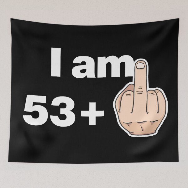Item preview, 54th Funny and Happy Birthday fifty-four designed and sold by elhefe.