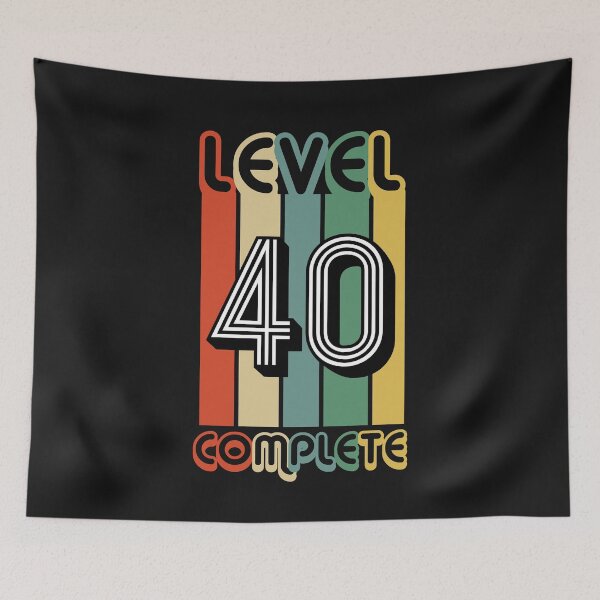 Item preview, 40th birthday retro gift designed and sold by eiwo87.