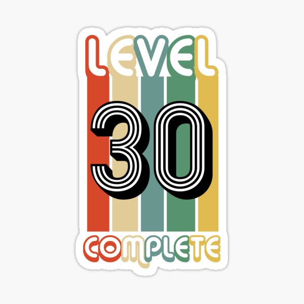 Item preview, 30th birthday retro gift designed and sold by eiwo87.