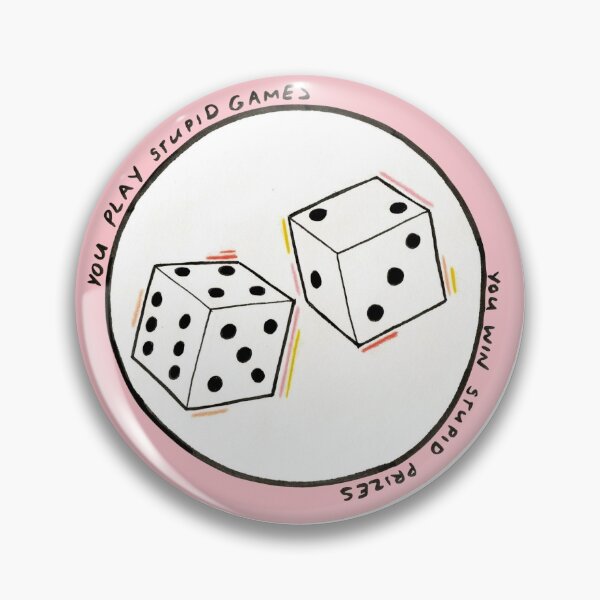 Item preview, Stupid Games Circle Pink designed and sold by stevieswift.