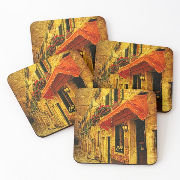 Item preview, A Street in Venice, Italy - Textured designed and sold by Marilyn Harris.