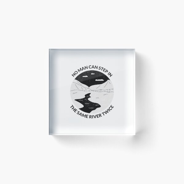 Stoic Change Acrylic Block
