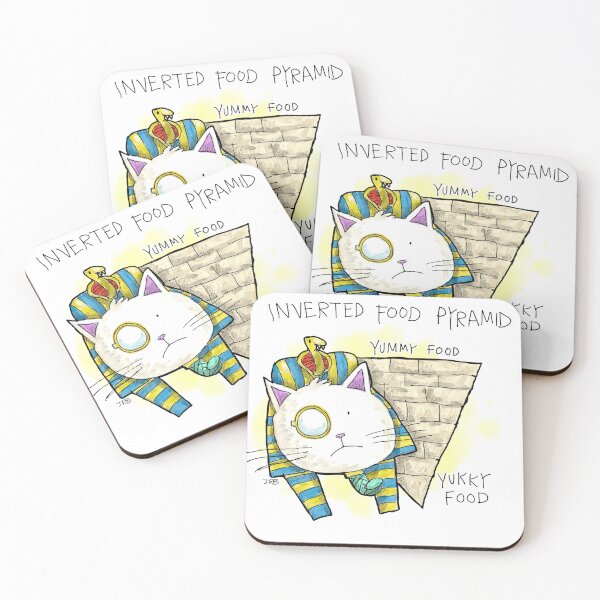 Item preview, Dapper Cat - Food pyramid designed and sold by johnnybuzt.