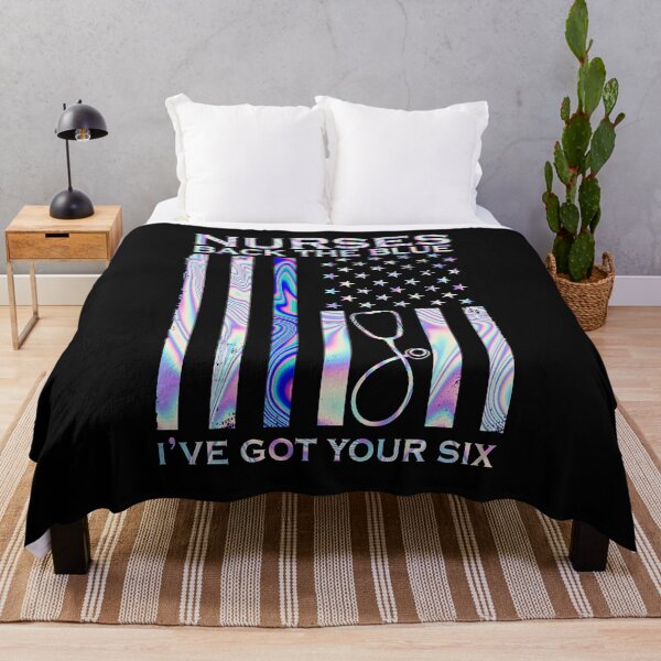Item preview, Nurses back the blue I've got your six designed and sold by GlendaMason.
