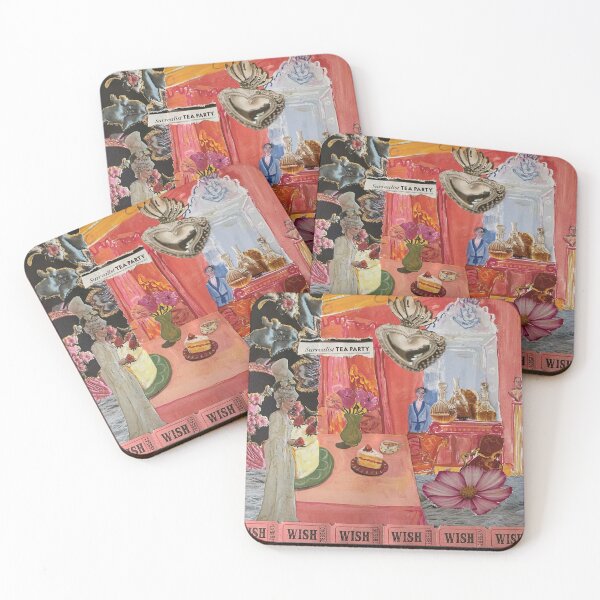 Item preview, Surrealist Tea Party Collage designed and sold by Gigi Larsen Creative.