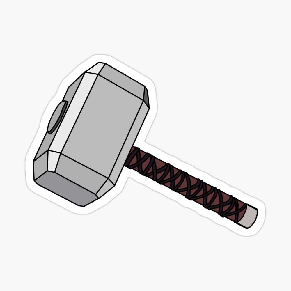 Thor Hammer Drawing | Art Freak Fanatics